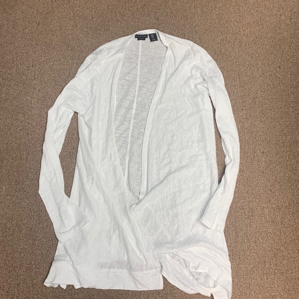 Tahari Linen Sweater